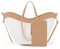 ACUYE Borsa Tote in Pelle da Donna, A Tracolla Mezzaluna, da Lavoro - A07-Kaki Tela Grande, 39.5 EU