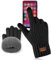FORVEVO Handschuhe Herren, Winterhandschuhe Warme Fleece Futter, Thermo Touchscreen Strickhandschuhe Herren Damen für Outdoor Sport Täglich Laufen(Schwarz)