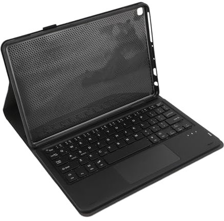 Tablet Case with Keyboard for Fire HD 10/10 Plus (13th Gen, 2023 Release and 11th Gen, 2021 Release), 7 Colors Backlit Detachable Keyboard with Touchpad, Auto Wake/Sleep