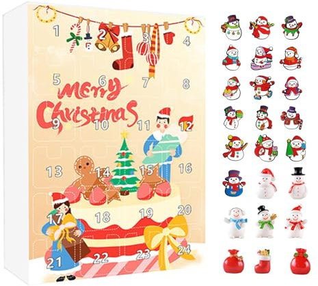 Adventskalender 2024 Weihnachten | Spielzeug 2024 Weihnachten Countdown Kalender - 24 Tage Spielzeug Weihnachten Adventskalender