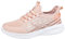 DFSDJEUW Damensneaker Sale Sneaker Damen Leichte Schnürer Walking Sportschuhe Atmungsaktiv rutschfest Fitness Turnschuhe Bequem Orthopädische Keilabsatz Meine bestellungen anzeigen 2025 Rosa 36