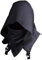 MISUVRSE Kapuzen Hut Heiden Mittelalter Ritter Cowl Cowl Celts Cosplay Halloween Kostüm Kapuzenmütze