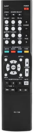 Itonash Remote Control, Smart Remote Controller, High Grade ABS Material, for DENON AVR1613 AVR1713 1912 1911 2312 3312