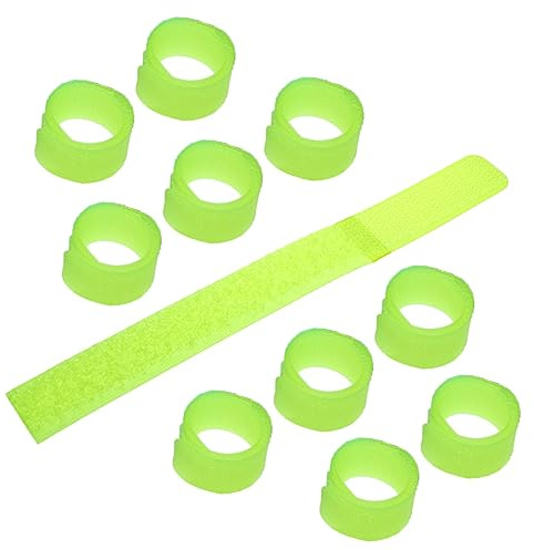 Operitacx Kabelbinder aus Nylon 100 Stück Grün Kabelorganisator und Kabelaufwickler für Kopfhörerkabel und Telefonleitungen Leicht Verstellbar Verschleißfest für Zuhause und Reisen