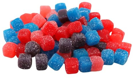 Gummilicious Sour Berry Cubes 500g – Vegane extra saure Fruchtgummi-Würfel