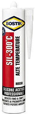 SILICONE ALTA TEMPERATURA ROSSO ml.300 BOSTIK [BOSTIK ]