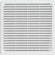 Haco – Griglia Di Ventilazione Ventilazione di plastica manico con protezione insetti: 300 x 300 mm – Bianco