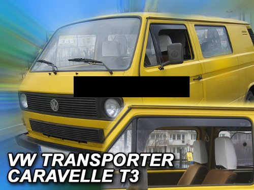 HEKO Z716446 Windabweiser Regenabweiser für T3 CARAVELLE/TRANSPORTER 1979-1990 für VORNE
