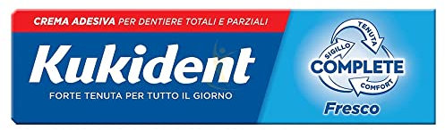 Kukident Crema Adesiva per Protesi Dentali Complete Fresco, 47g