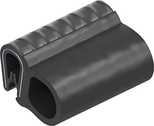 CTA Dichtungen EPDM Kofferraumdichtung Kederband KB 1-4 1C11-19 für Auto, Boot und Industrie, Schwarz, 14.5 x 24mm, 24mm Dicke, 1 Stück