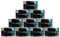 Fuduu Sicherheitsbrennpaste - 10 x 200g Dosen, jeweils 2-3 Stunden Brenndauer, geruchslos und rückstandsfrei. Ideal für Fondue und Chafing Dish Speisewärmer - Set mit 10 Dosen (10 x 200g)