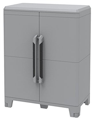 Terry, Transforming Modular 2, multifunktionaler Schrank mit zwei Türen für drinnen und draußen - 78X43,6X101,6 cm