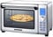 Syntrox Germany - Mini forno digitale in acciaio inox, da 38 l, con ventilazione e girarrosto