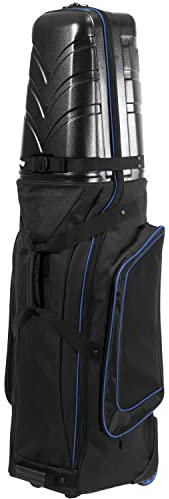Bagboy T-10 Hard Top Golf Reiseabdeckung, Schwarz/Königsblau