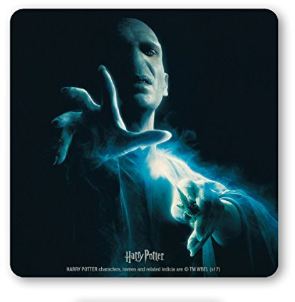 Logoshirt Film - Harry Potter - Lord Voldemort - Dessous de Verre - sous-Verre - coloré - Design Original sous Licence