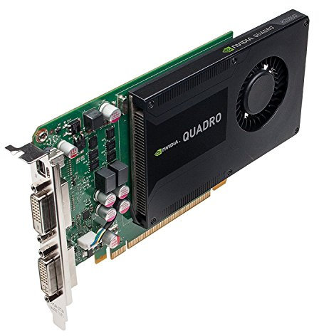Carte vidéo NVIDIA Quadro K2000 2 Go GDDR5 128 bits PCI Express 2.0 x16 pleine hauteur