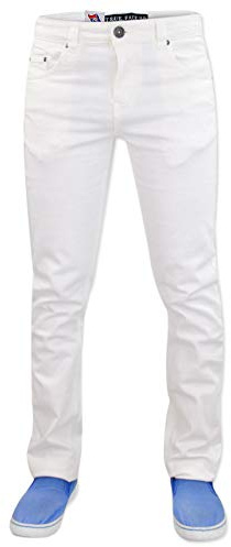 G72 Men Slim fit Jeans White 40W X 32L
