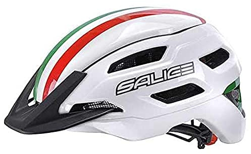 Salice Stelvio Blanc ITA Fahrradhelm, Weiß (Italien), 54-60