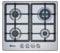 Balay 3ETX565HB - Placa de gas, 60 cm, Quemador Wok, Superficie Acero, 4 zonas, Butano/biometano