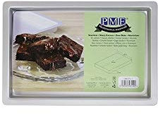 PME Molde Rectangular de Aluminio Anodizado para Brownies 279 x 177 mm