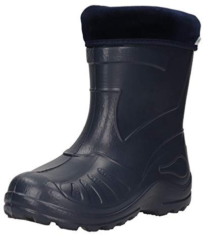 FUZZIO Stivali SeSe Bambino e Bambina Adolescente Unisex (Blu Scuro, 23 EU)