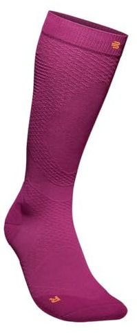 BAUERFEIND Run Ultralight Compression Socks, Woman, berry, L, 35-37