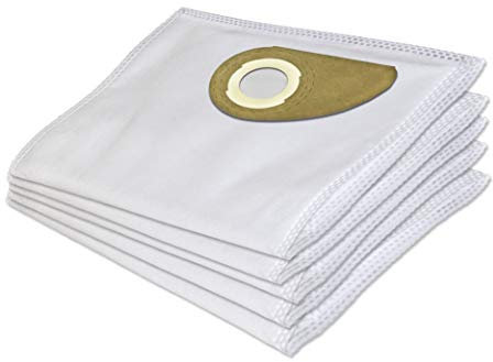 Invest - Lot de 5 sacs filtrants de rechange compatibles avec Nilfisk Buddy II, 12 L, 18 L, 18 L IN - Blanc