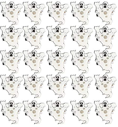 25 Stück LED Broschen Blinkende Brosche Pins Beleuchtete Brosche Leuchten Brosche Pins für Party Halloween Schmuck Geschenke