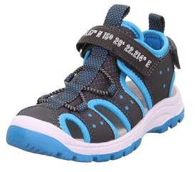 Superfit Jungen Tornado Light Sandale, Grau Hellblau 2000, 30 EU