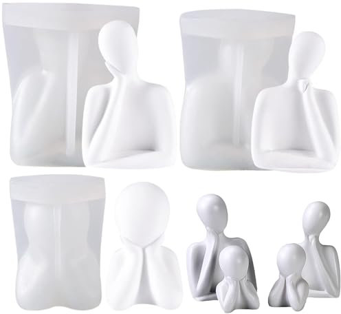 TROYSINC Silikon Kerzenform Kerzen Silikonform 3D Kerzenform Silikonform Silikon , Gießen 3D Kunst menschlichen Körper Kerze Form Für Handarbeit Ornamente Duftkerze Home Decor