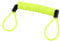 Candado de disco de freno, cable de alarma, muelle de seguridad, cable de recordatorio para scooter, motocicleta, bicicleta, disco de freno, color verde fluorescente