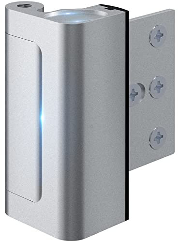 Home Security Door Lock Withstand 800 lbs for Inward Swinging Door,Door Reinforcement Lock with 8 Screws to Prevent Unauthorized Entry, Child Proof Door Locks for Home Security and Privacy