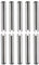 DTGN M2 x 20mm(DxL) Geschlitzt Feder Pin - 20Pack - Gut für Haus Maschinenverschluß - 304 Edelstahl Feder Dübel Spannung Rolle Pin - Silber