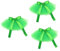 INOOMP 3stücke Grünes Tutu Kleid Für Hunde Irisches Festtags-Outfit Weichem Schnelltrocknendem Material Für Partys Und Fotoshootings Komfortabel Und Einfach Anzuziehen