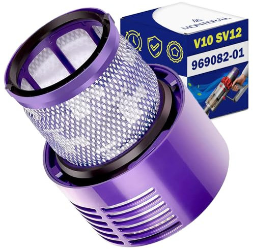 HEPA Filtro Aspirapolvere senza Fili con Codice Originale 969082-01 per Dyson V10 SV12 - MONTERAL