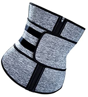 LIFKOME Rubber Corset Reduzierender Gürtel Für Damen Shapewear Sportgürtel Xl Schwarz Elastisch Atmungsaktiv Unterstützung Für Bauchkontrolle Und Formung