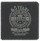 Pavilion Gift Company Untersetzer mit Gravur 65 Years, 10,2 x 10,2 cm, Schiefer