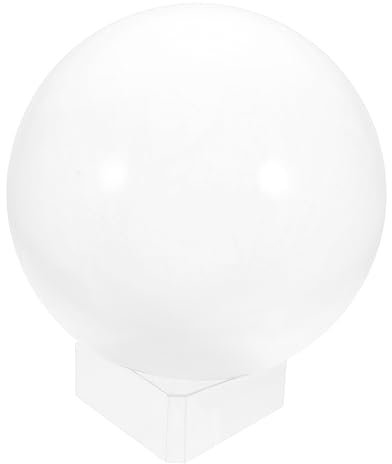 MUSISALY Bola De Cristal Esfera De Vidrio Decoración Base Transparente para Oficina y Sala