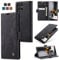owlhold Funda Samsung Galaxy S22 Ultra Carcasa Samsung S22 Ultra PU Piel [Tarjetas y Billetera][Soporte Plegable][Cierre Magnético] Antigolpes Libro Carcasa Funda para Samsung Galaxy S22 Ultra - Negro