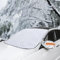 Frontscheibenabdeckung für Opel Corsa D / 5-türer (Bj. 2006-2014),Faltbar Sonnenschutz Winter,Magnetische für Autoscheibenabdeckung,gegen Sonne,EIS, Frost, Staub, UV-Schutz,2