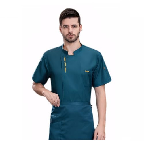 Chesoon Breathable Short-Sleeved Summer Chef Uniform for Men and Women