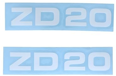 Aufkleber Satz MOGA 95x17mm für Zündapp ZD 20 Mofa
