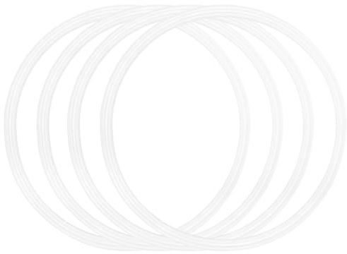 DIYEAH Lot de 4 Joints en Silicone Étanches de O pour Couvercle de Bouteille Isotherme, Prévient Les Fuites, pour Usage Quotidien et Voyages
