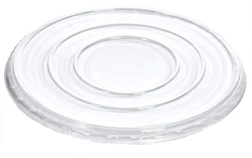 PAPSTAR 6 x 50 St Deckel für Salatschalen, PS rund Ø 18 cm 1,5 cm klar