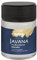 KREUL 92446 - Javana Stoffmalfarbe für helle und dunkle Textilien, 50 ml Glas, Metallic Silber, cremig brillante Farbe mit Metallic - Effekt und pastosem Charakter