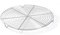 De Buyer - Grille ronde en inox avec 3 pieds - Diamètre 32 cm -, Argenté