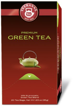 Teekanne Premium Green Tea 20 Beutel, 2er Pack (2 x 35 g Packung)