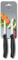 Victorinox Swiss Classic Lot de 2 Couteaux d’Office, Lame de 8 Cm, Pointe Moyenne, Acier Inoxydable, Noir