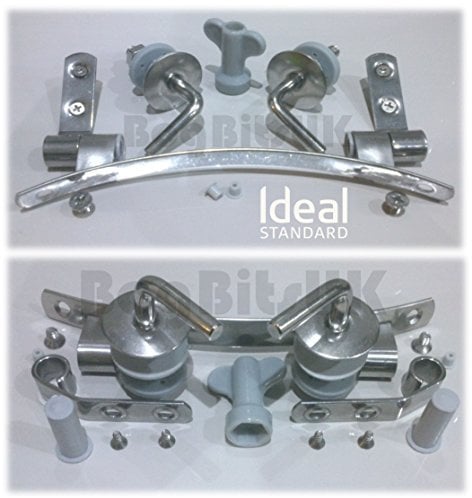 IDEAL STANDARD SPACE EV154AA STAINLESS STEEL SEAT HINGES SET (Post 2003 onwards)