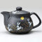 Théière en Céramique Japonaise Kutani Lapins et la Lune (avec passoire à thé) Import Japon